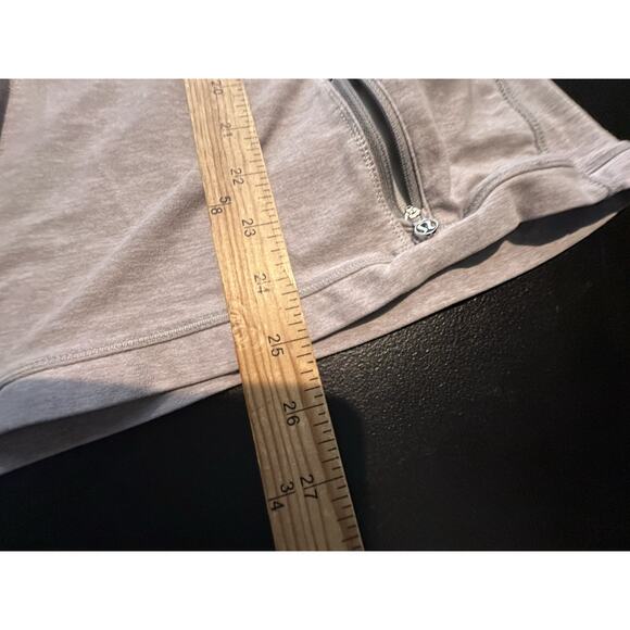 Lululemon Size 4 Women Love Some Run Long Sleeve Heathered Light Grey EF21 - Picture 9 of 10